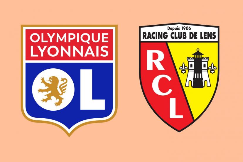 Lyon and Lens players during their last cup meeting decided by penalties
