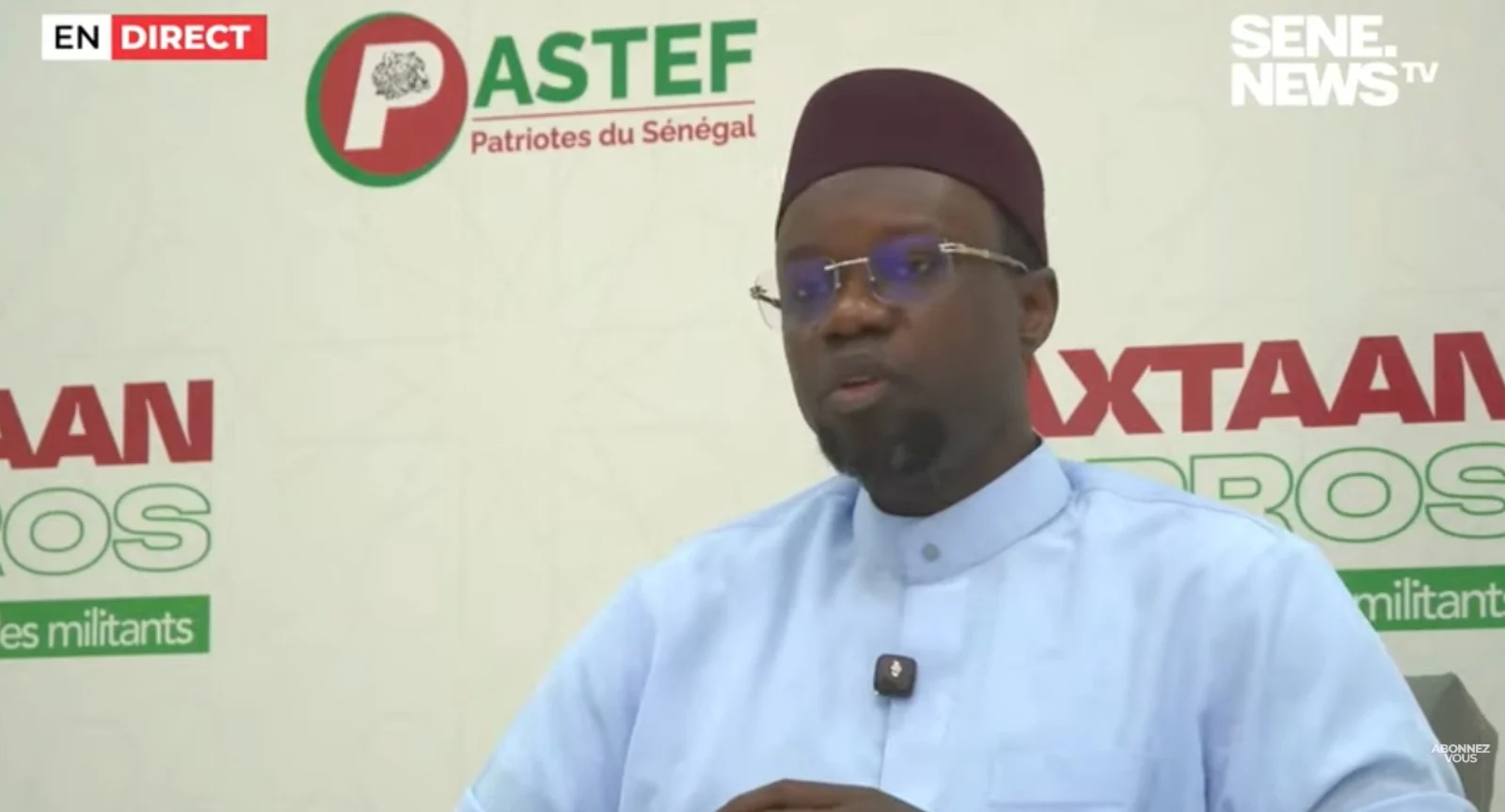 Rendez-vous du vendredi : Pourquoi la prise de parole de Ousmane Sonko sera toute particulière 1 Iran : Ousmane Sonko prend position face aux attaques américaines et israéliennes