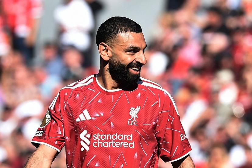 Mohamed Salah delivering a decisive assist against Brentford
