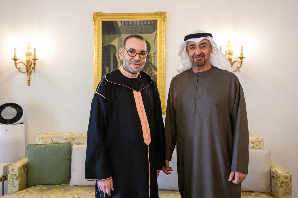 King Mohammed VI meets Sheikh Mohammed Ben Zayed Al Nahyane in Rabat