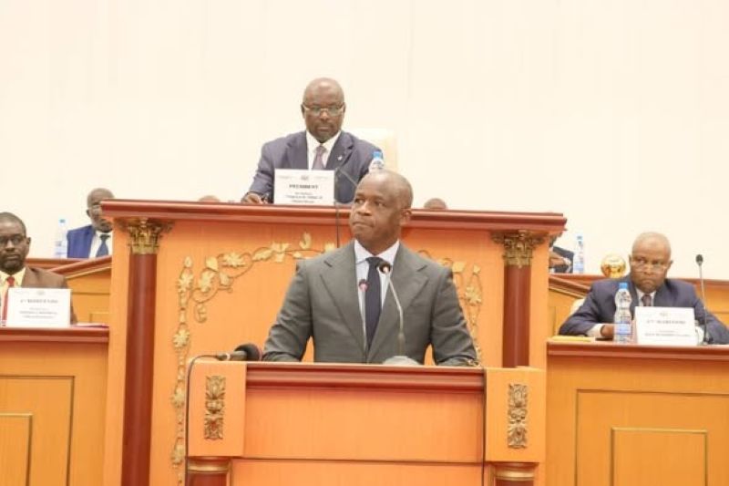 Government officials facing parliamentary questions at Gabon