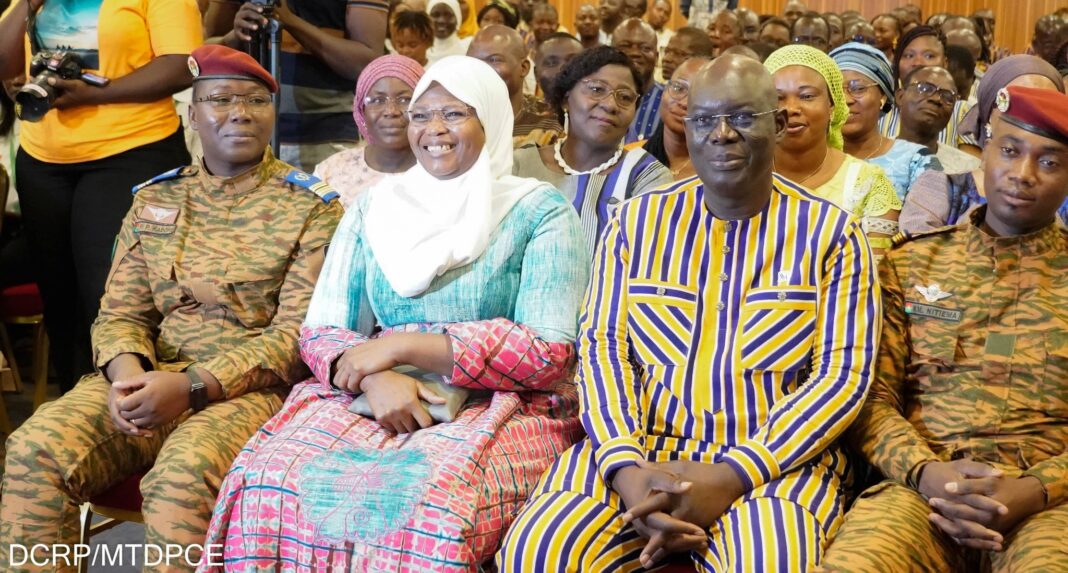 The Dɛmɛ Sira digital solidarity platform launch ceremony in Ouagadougou