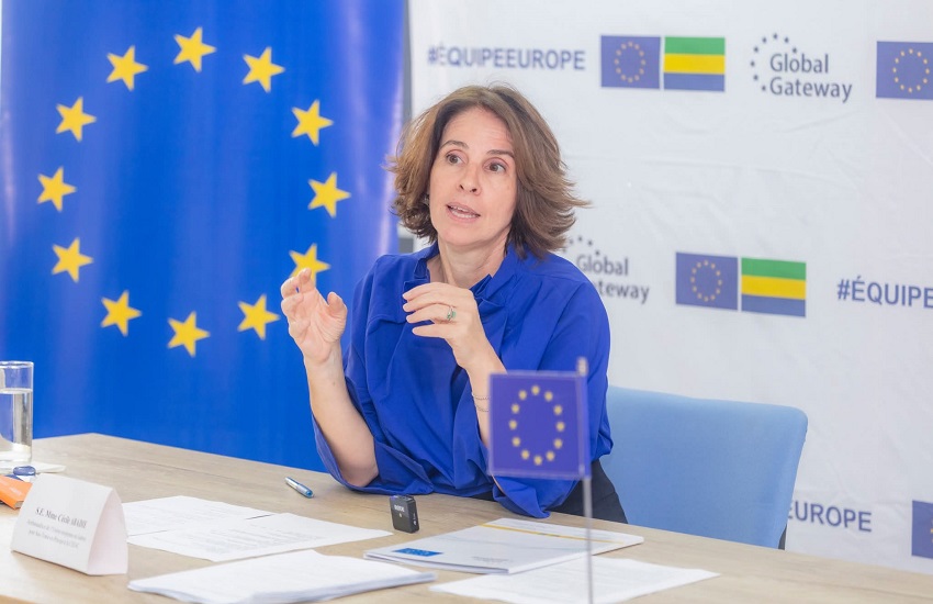 European Union Ambassador to Gabon Cécile Abadie