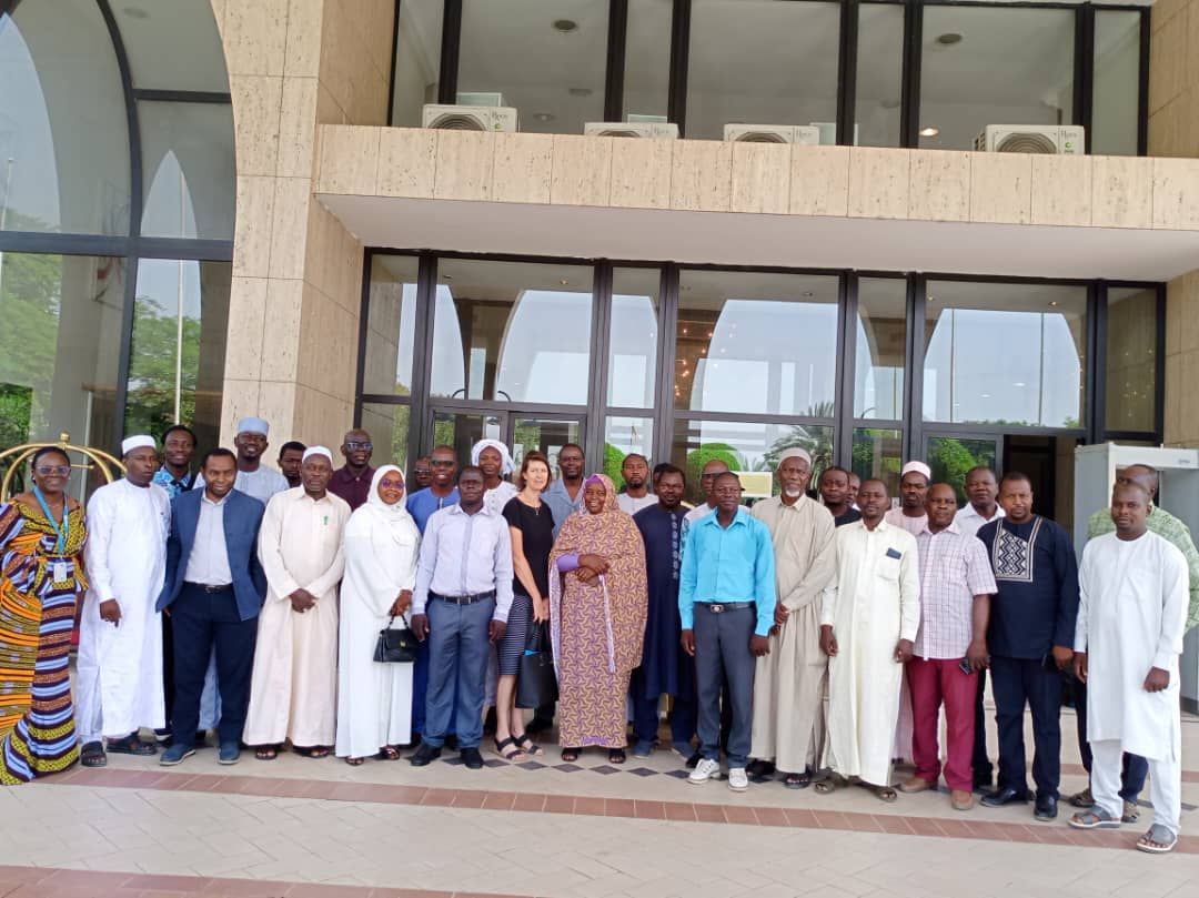 Chad groundwater governance workshop participants discussing sustainable water management strategies