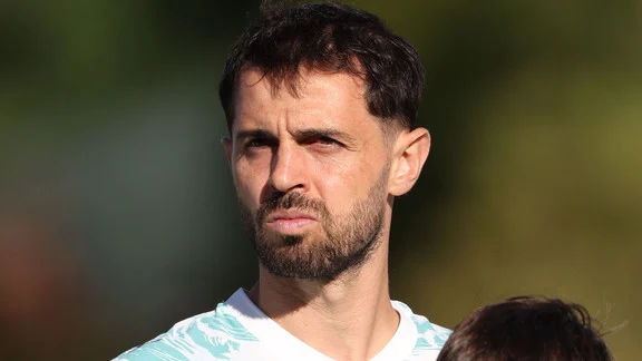 Bernardo Silva in Real Madrid kit