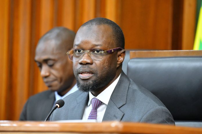 Ousmane Sonko, President of the National Assembly Ousmane Sonko, President of the National Assembly