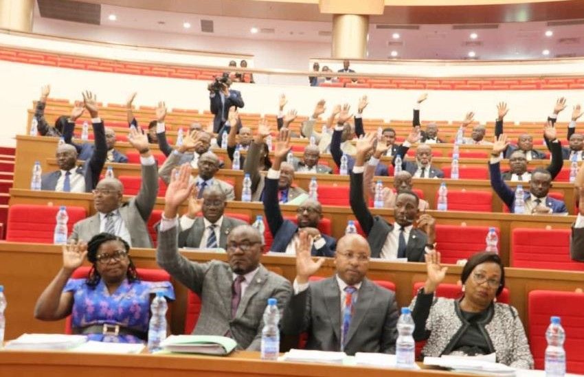 Gabon National Assembly voting