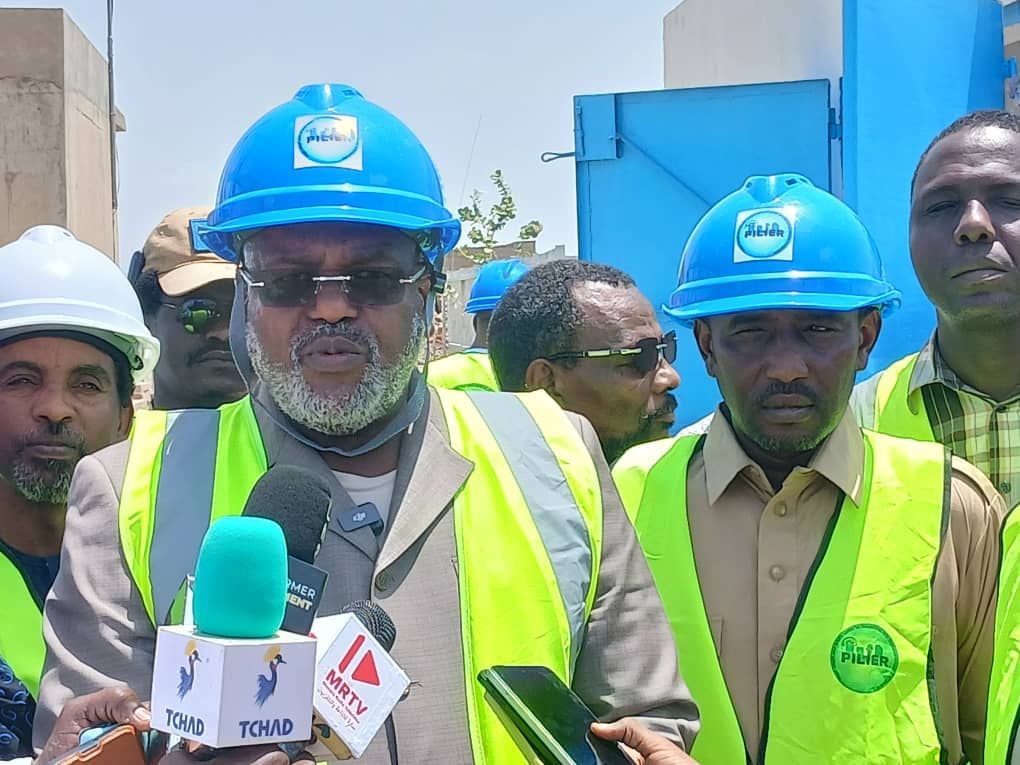 Chad's housing minister examines anti-flood infrastructure in N'Djamena