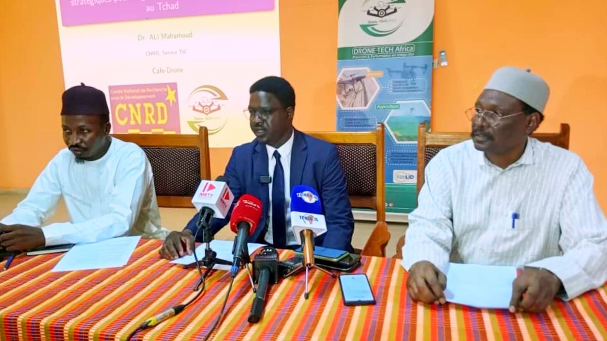 Chad's Drone Café launch sparks future tech revolution