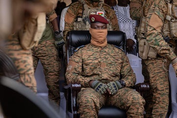 Captain Ibrahim Traoré has steered Burkina Faso toward a policy of confrontation with Western powers, particularly France, since taking power.