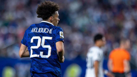 Maghnes Akliouche, a French midfielder