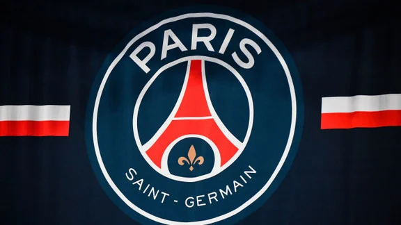 PSG players celebrating