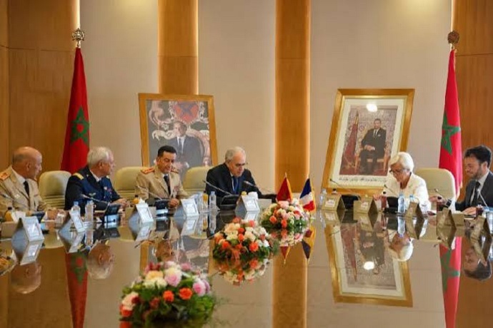 Morocco and France defense ministers in Rabat meeting