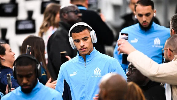 Mason Greenwood in action