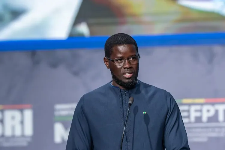 Senegalese President Bassirou Diomaye Faye