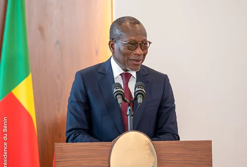 Patrice Talon, newly elected president of Benin's Senate