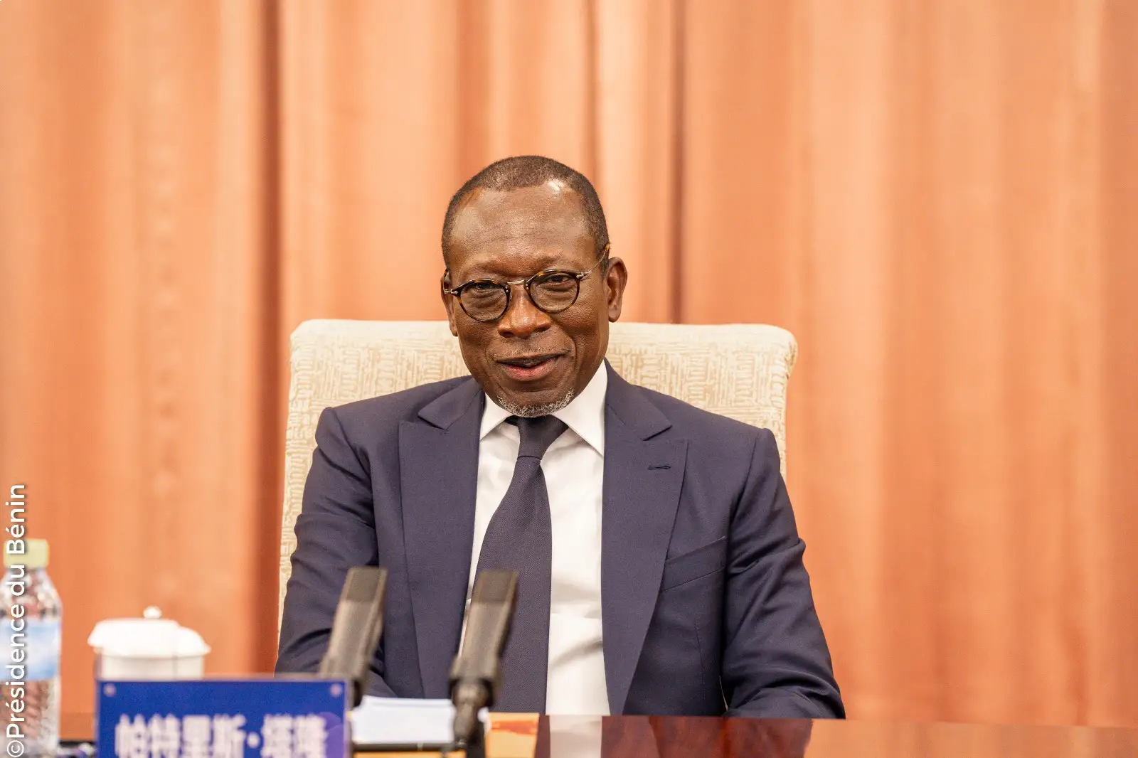 Benin's President Patrice Talon
