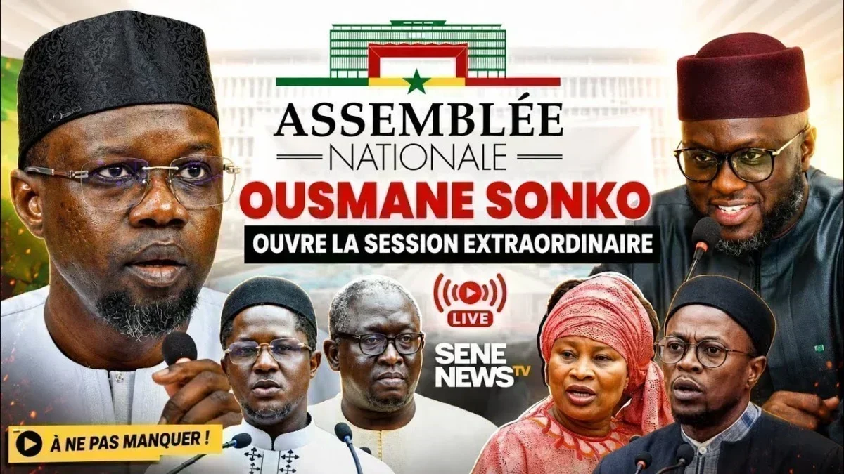 Senegal's national assembly opens extraordinary session with Sonko-led probes