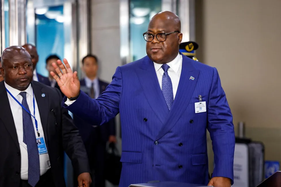 Democratic Republic of the Congo President Félix Tshisekedi