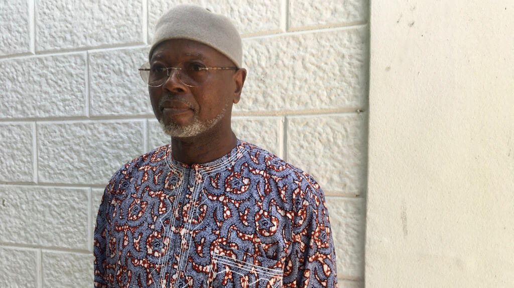 Senegalese analyst Alioune Tine, founder of Africajom Center, seated in Dakar in September 2020.