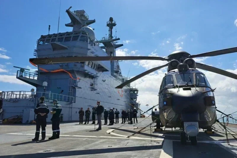 French helicopter carrier Mistral docks in Senegal for joint drills 1 French helicopter carrier Mistral docks in Senegal for joint drills